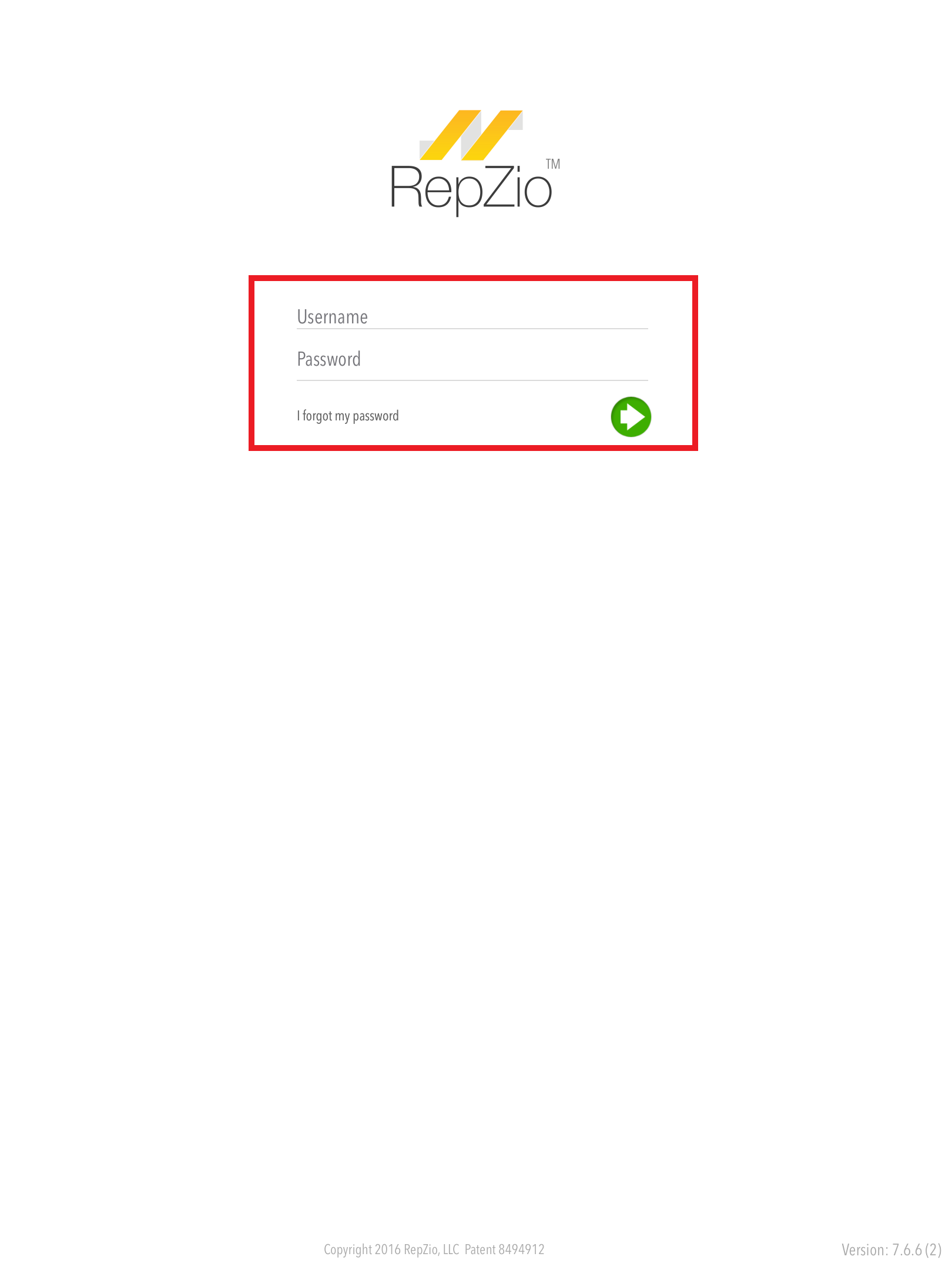 Repzio login